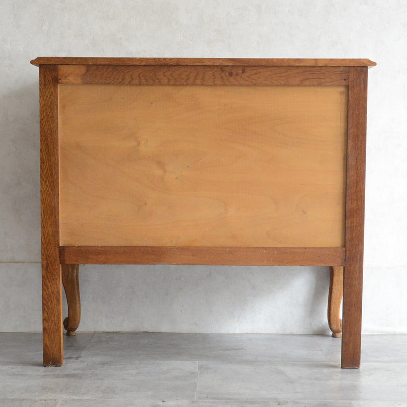 ベルギー クラシック  オークチェスト05(3段）