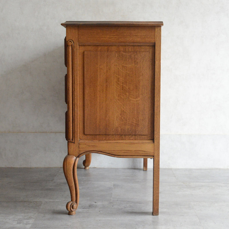 ベルギー クラシック  オークチェスト05(3段）