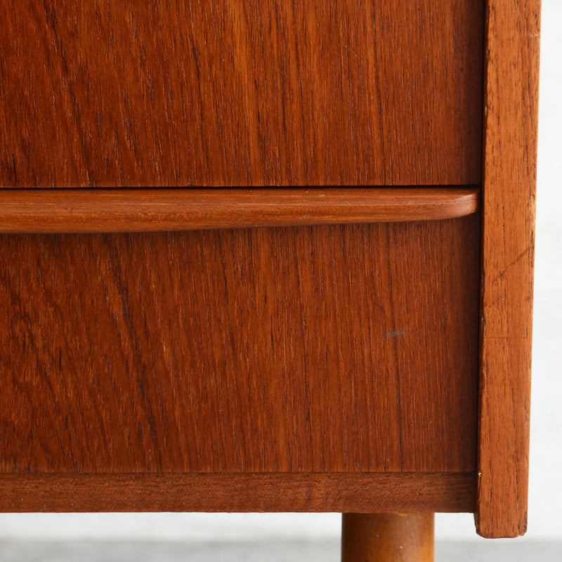 デンマーク ヴィンテージ  チーク３段チェスト 5-25(ウッドオイル仕上)