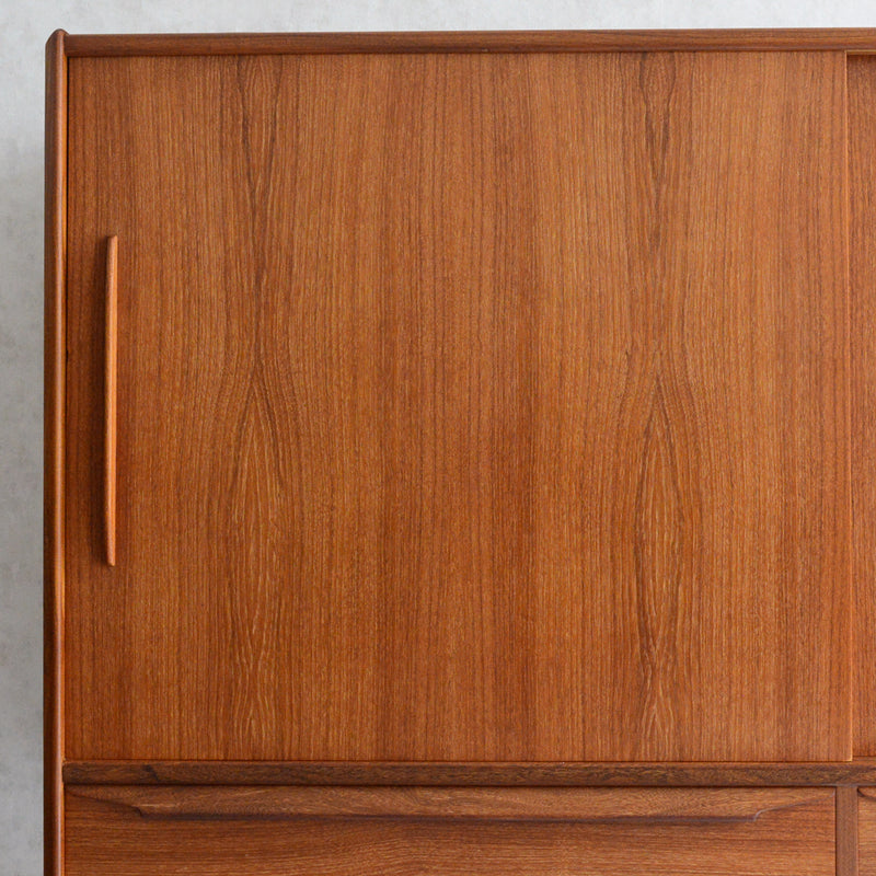 デンマークヴィンテージ チークサイドボード　D-10