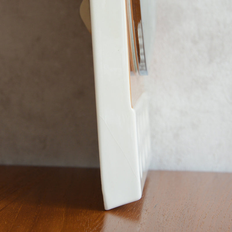 ドイツヴィンテージ　＜DIEHL＞陶器壁掛け時計02　ブラウン×アイボリー