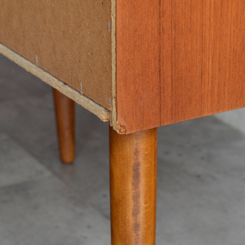 デンマーク ヴィンテージ  チーク３段チェスト 5-25(ウッドオイル仕上)