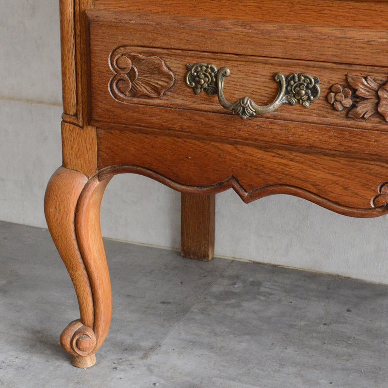 ベルギー クラシック  オークチェスト05(3段）