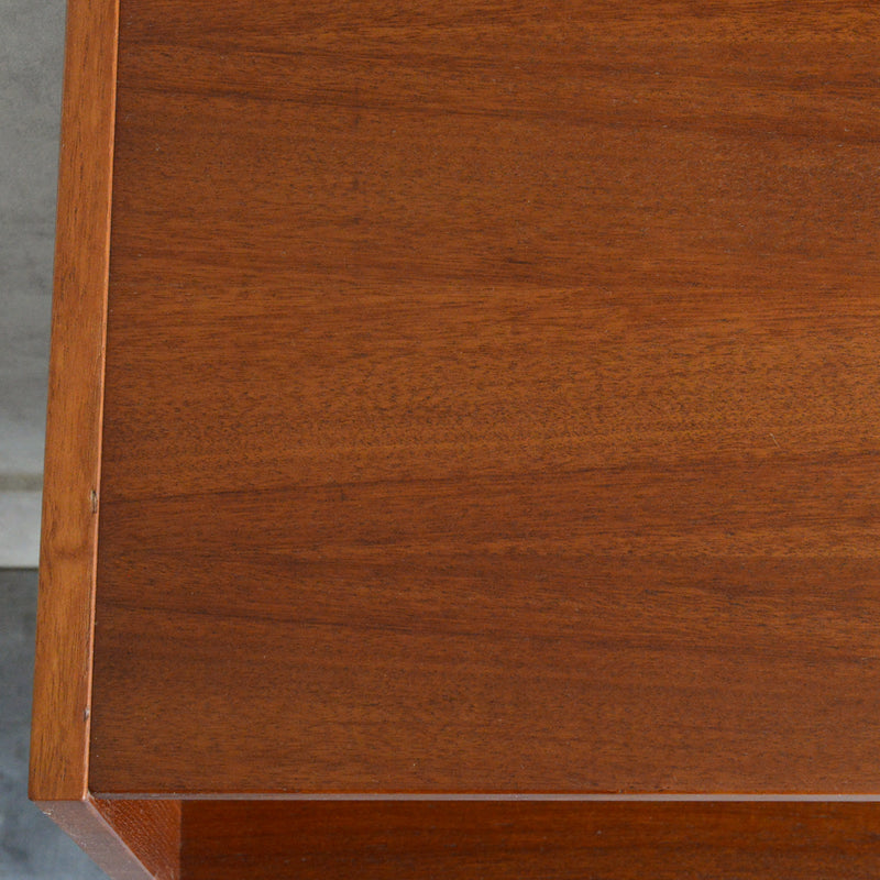 デンマークヴィンテージ チーク２段オープンシェルフ 6-94