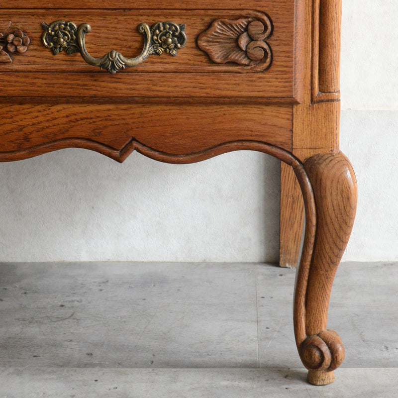 ベルギー クラシック  オークチェスト05(3段）