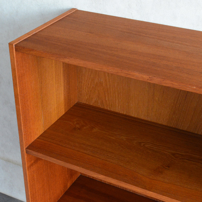 デンマークヴィンテージ チーク２段オープンシェルフ 6-94