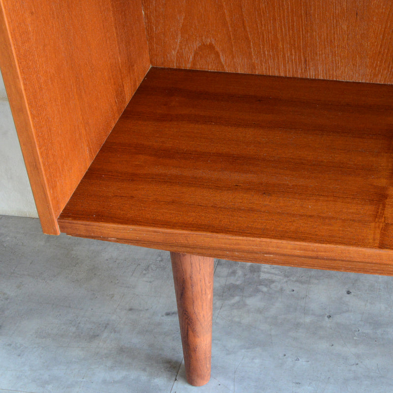 デンマークヴィンテージ チーク２段オープンシェルフ 6-94