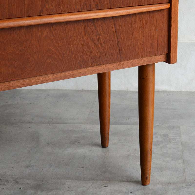 デンマーク ヴィンテージ  チーク３段チェスト 5-25(ウッドオイル仕上)