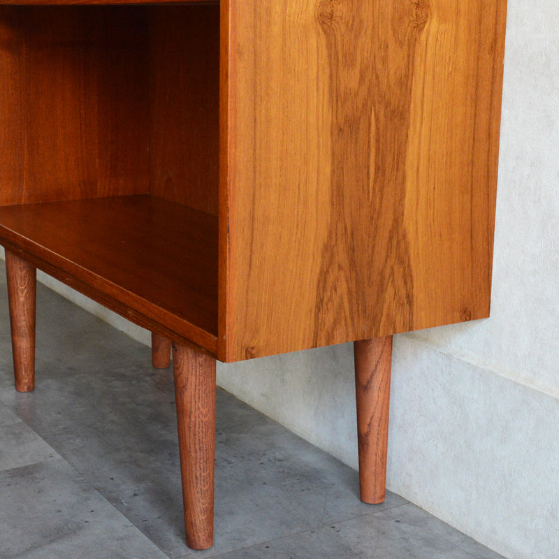 デンマークヴィンテージ チーク２段オープンシェルフ 6-94