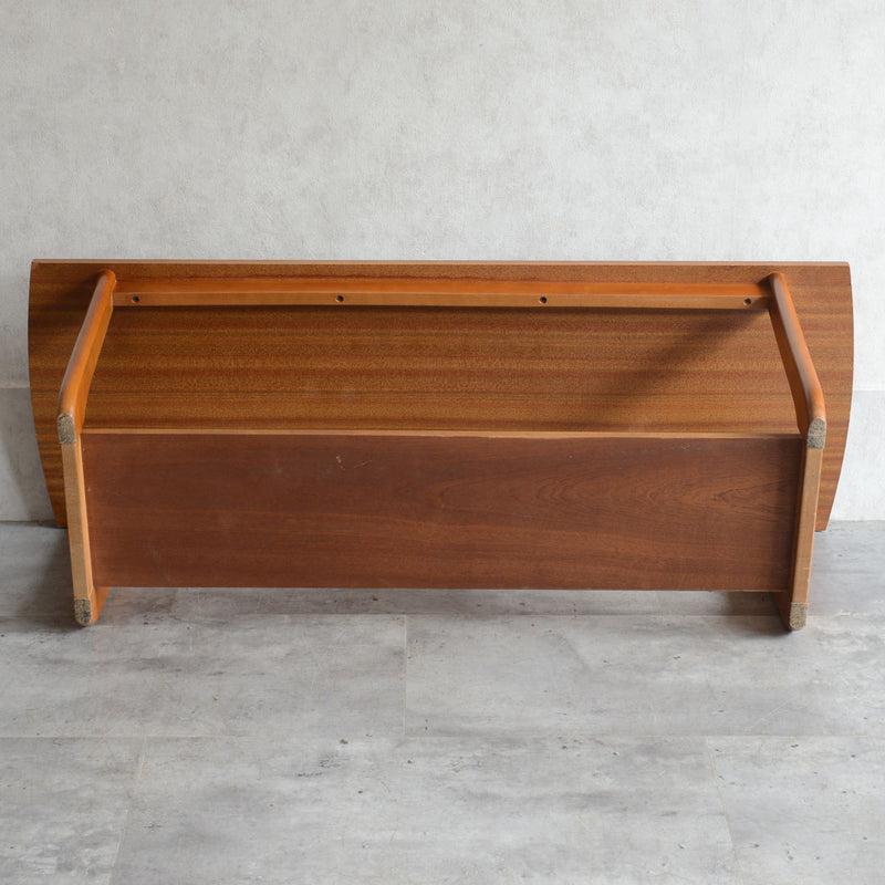 Myerメイヤー　チークローテーブル27(天板剥離再塗装済）