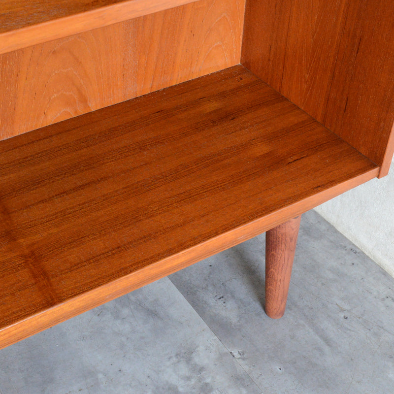 デンマークヴィンテージ チーク２段オープンシェルフ 6-94