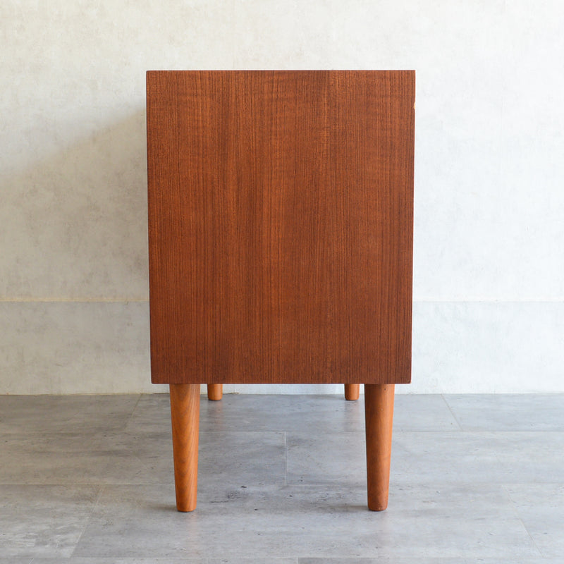 スウェーデン ヴィンテージ  チーク３段チェスト 5-30(ウッドオイル仕上）