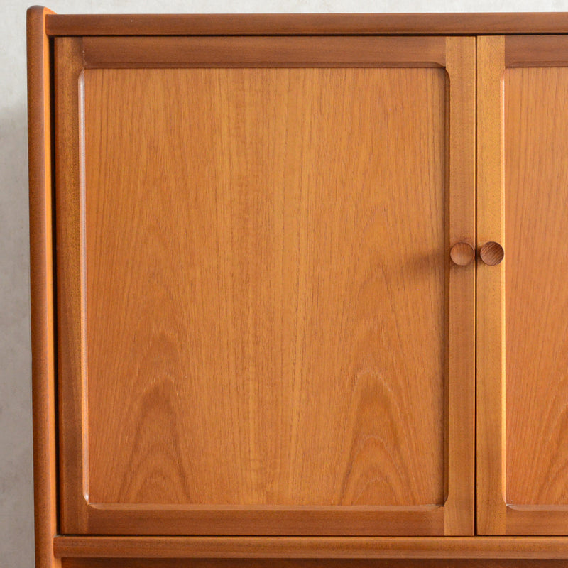 Nathan ネイサン チークテレビキャビネット 54(天板剥離再塗装済）