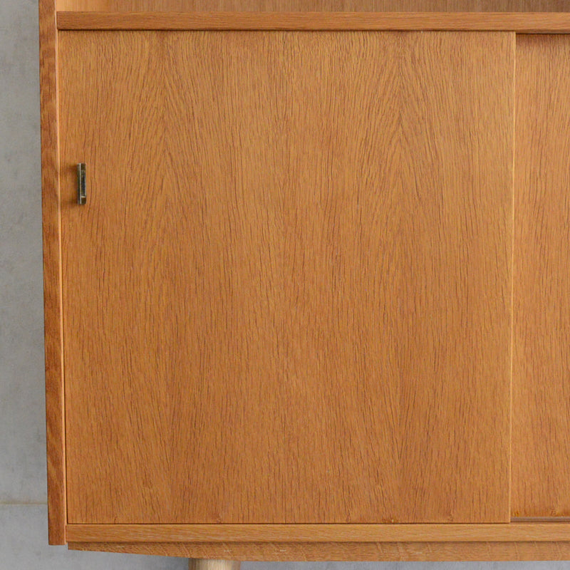 デンマーク ヴィンテージ　オーク キャビネット2段　5-80