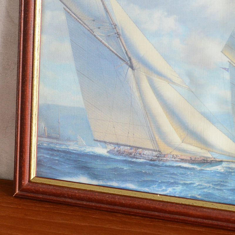 ヴィンテージ フレーム　ヨット