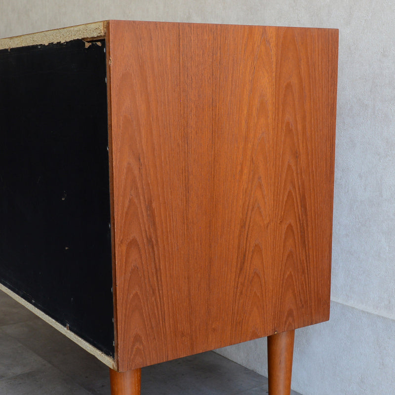 スウェーデン ヴィンテージ  チーク３段チェスト 5-30(ウッドオイル仕上）