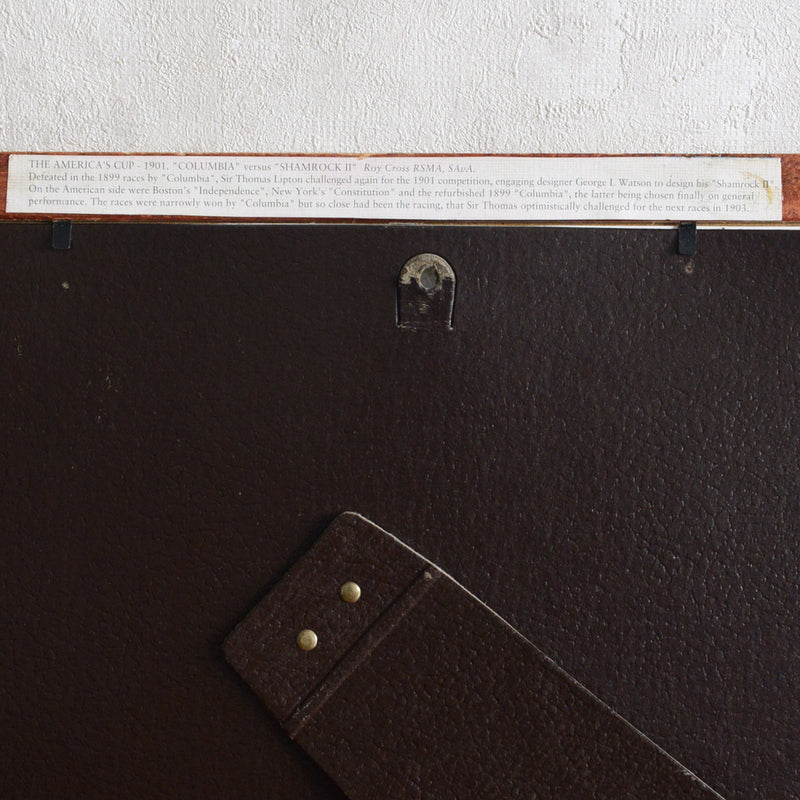 ヴィンテージ フレーム　ヨット