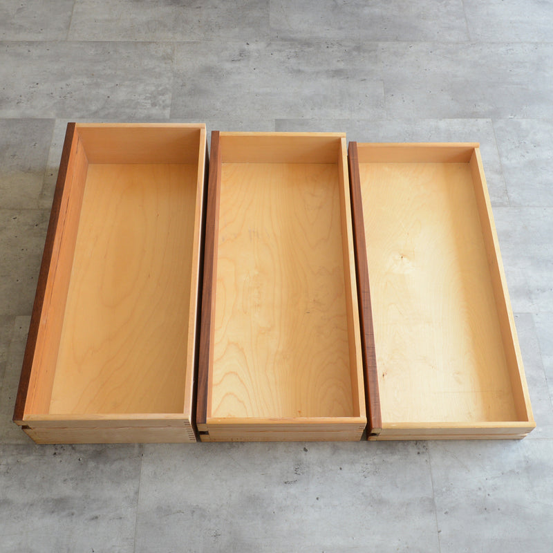 スウェーデン ヴィンテージ  チーク３段チェスト 5-30(ウッドオイル仕上）