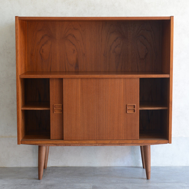 デンマーク ヴィンテージ シェルフ 5-38（木扉付）