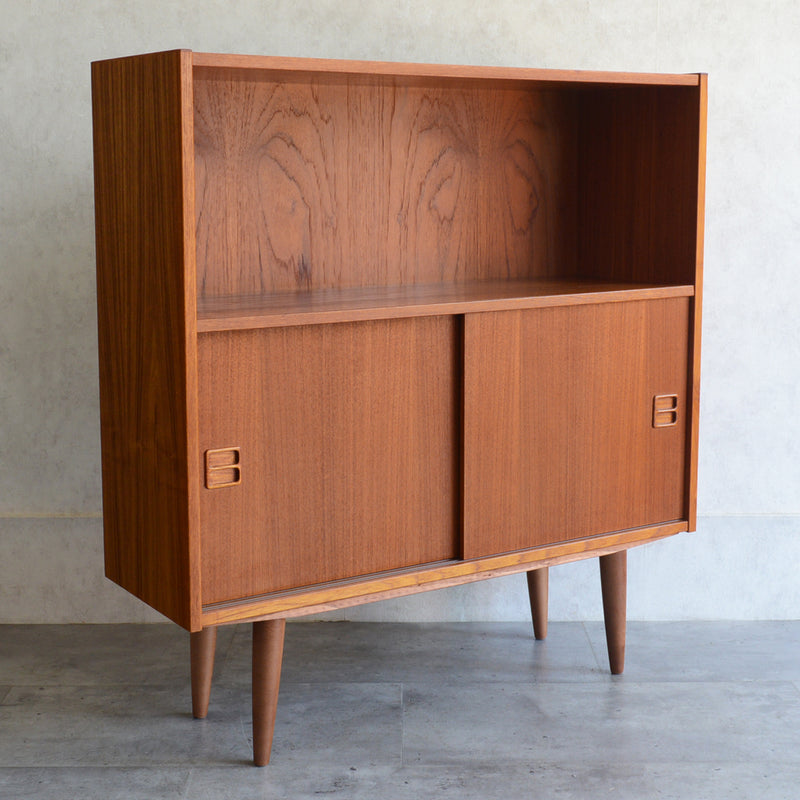 デンマーク ヴィンテージ シェルフ 5-38（木扉付）