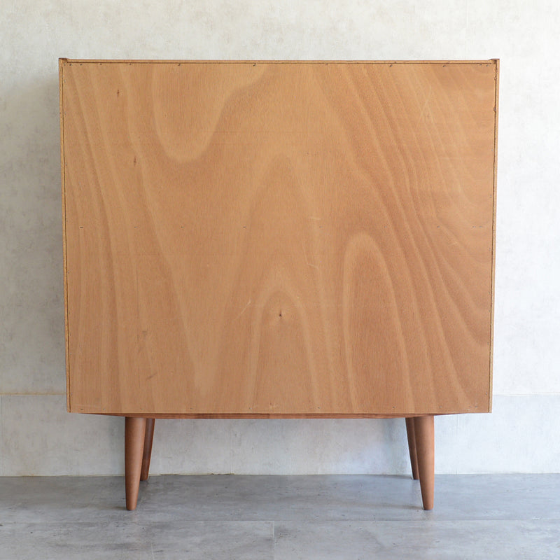 デンマーク ヴィンテージ シェルフ 5-38（木扉付）