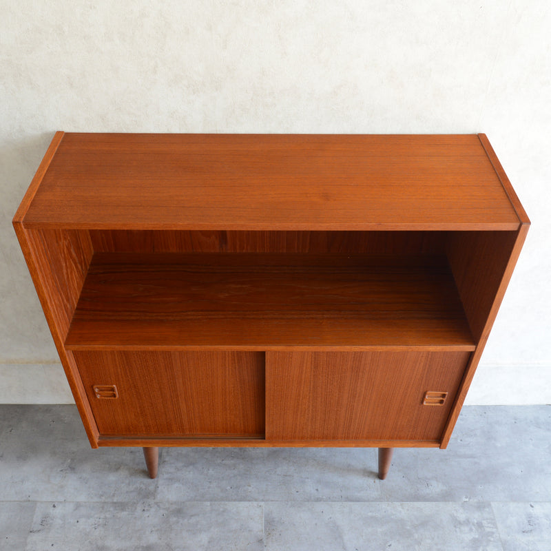 デンマーク ヴィンテージ シェルフ 5-38（木扉付）