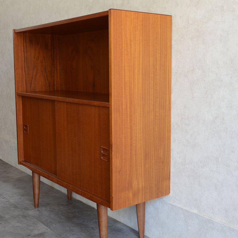 デンマーク ヴィンテージ シェルフ 5-38（木扉付）