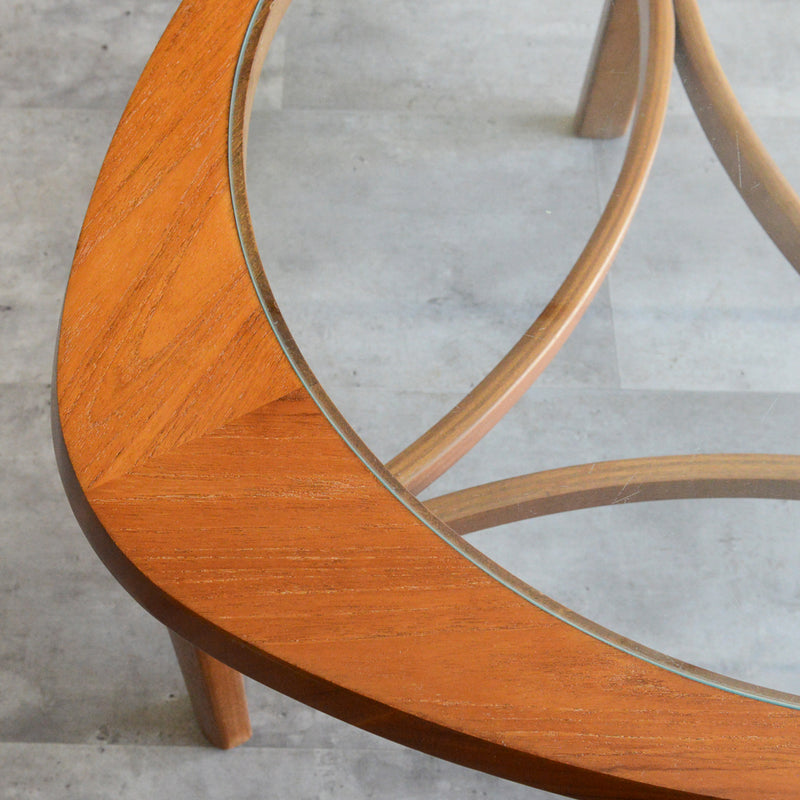 Nathan ネイサン　ガラストップローテーブル33