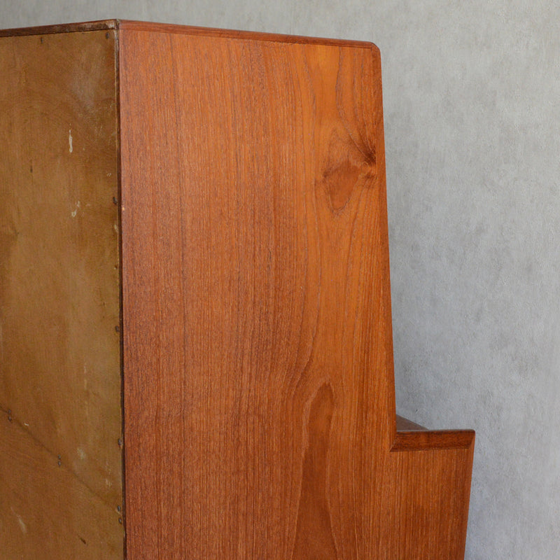 デンマークヴィンテージ　チークビューロー（ミラー付）　D-2