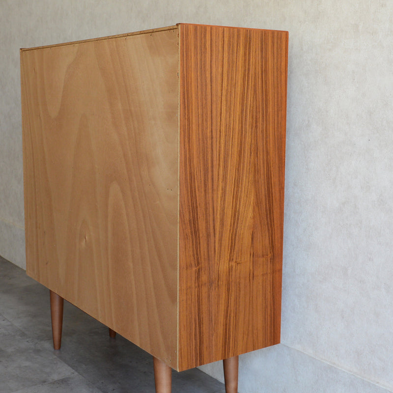 デンマーク ヴィンテージ シェルフ 5-38（木扉付）