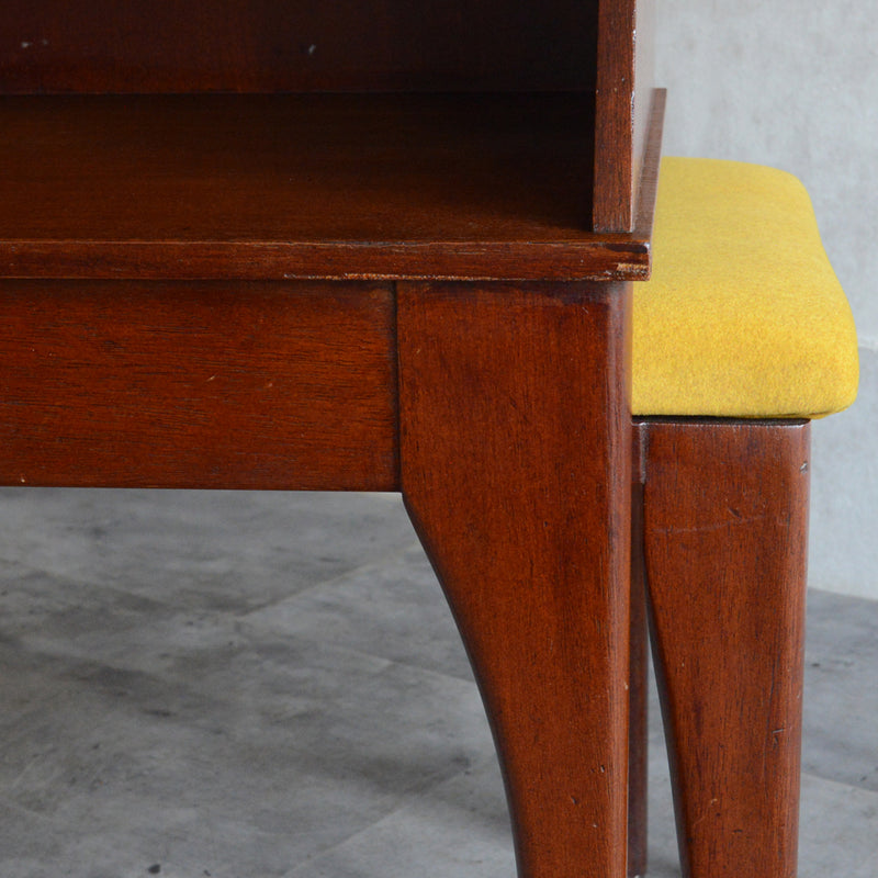 ミッドセンチュリーヴィンテージ 　CHIPPY 　テレフォンベンチ 02（座面収納タイプ)