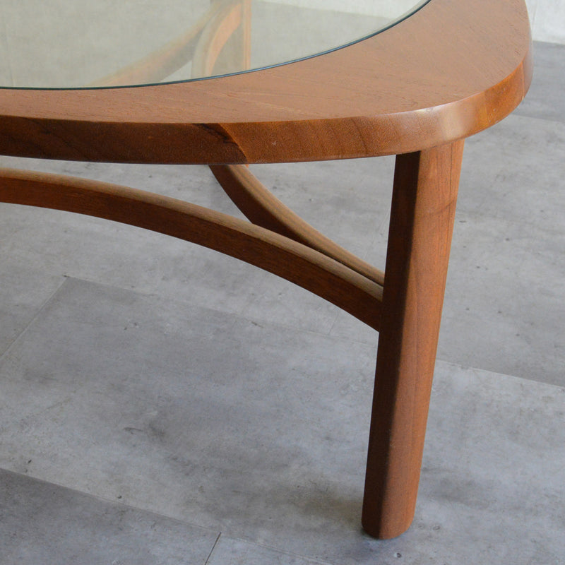 Nathan ネイサン　ガラストップローテーブル33