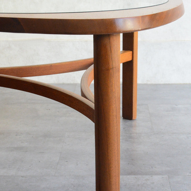 Nathan ネイサン　ガラストップローテーブル33