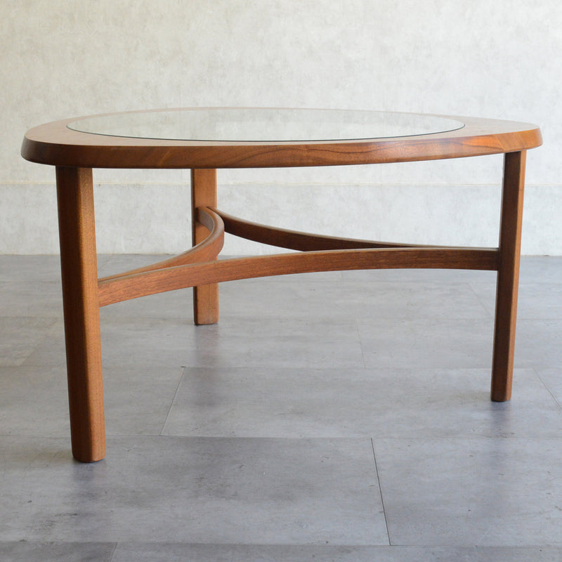 Nathan ネイサン　ガラストップローテーブル33