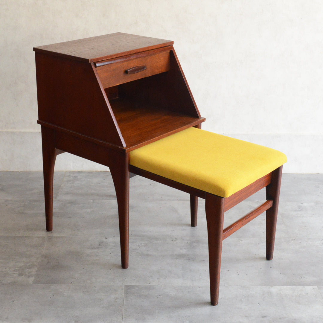 ミッドセンチュリーヴィンテージ 　CHIPPY 　テレフォンベンチ 02（座面収納タイプ)