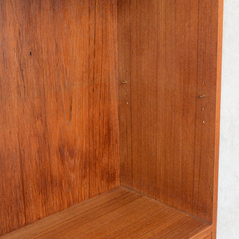 デンマーク ヴィンテージ チーク シェルフ 5-131（抽斗付）