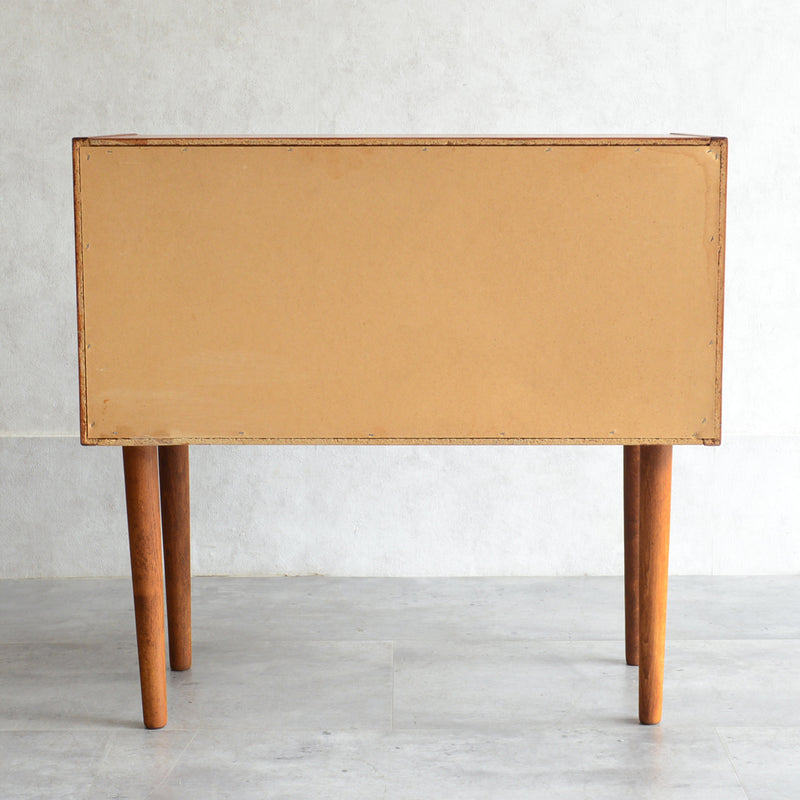 デンマーク　ヴィンテージ チーク 3段 チェスト 5-27 (ウッドオイル仕上）