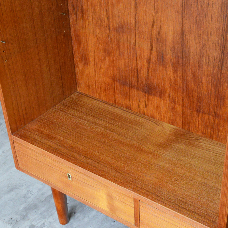 デンマーク ヴィンテージ チーク シェルフ 5-131（抽斗付）