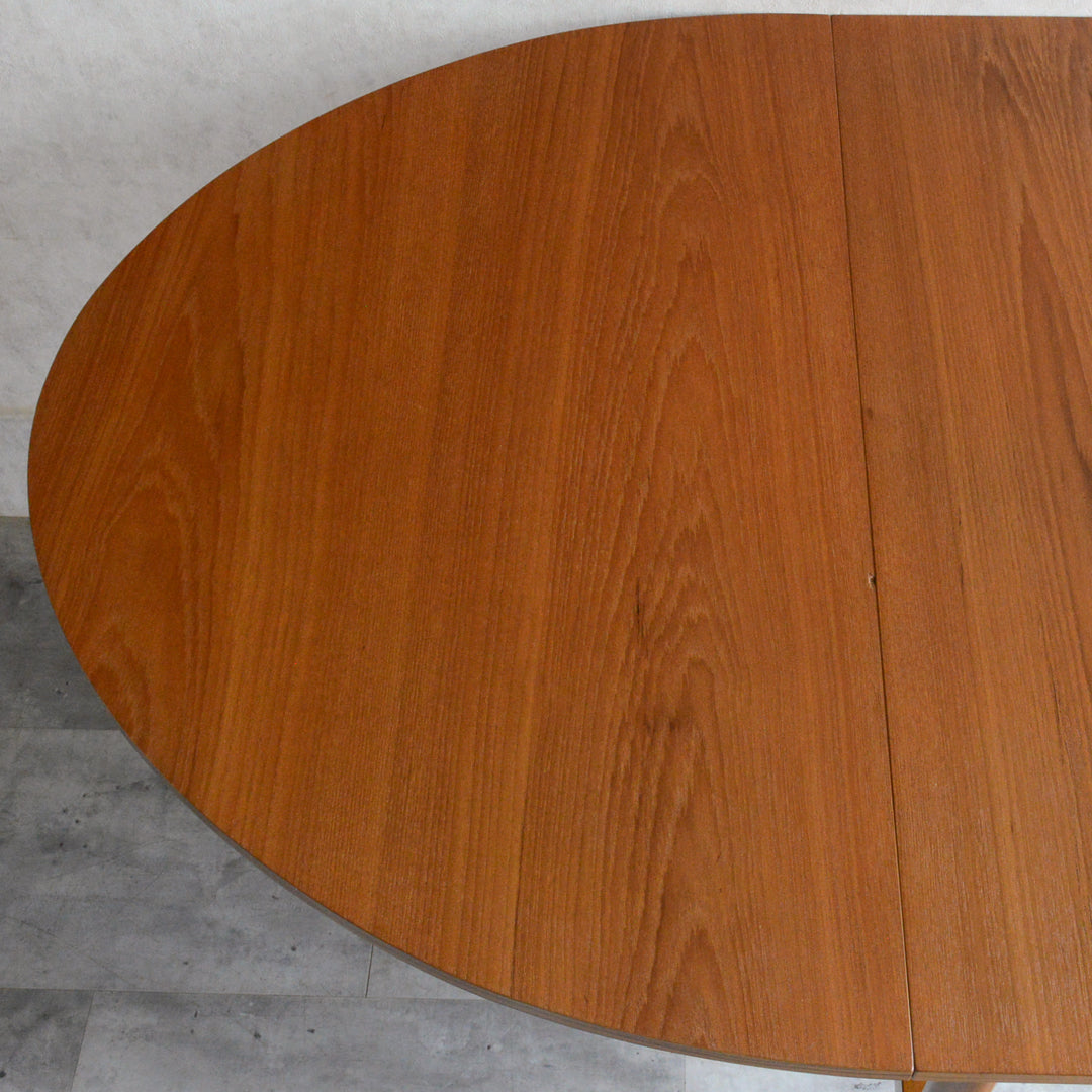 ミッドセンチュリー　ゲートレッグダイニングテーブル  (オーバル）