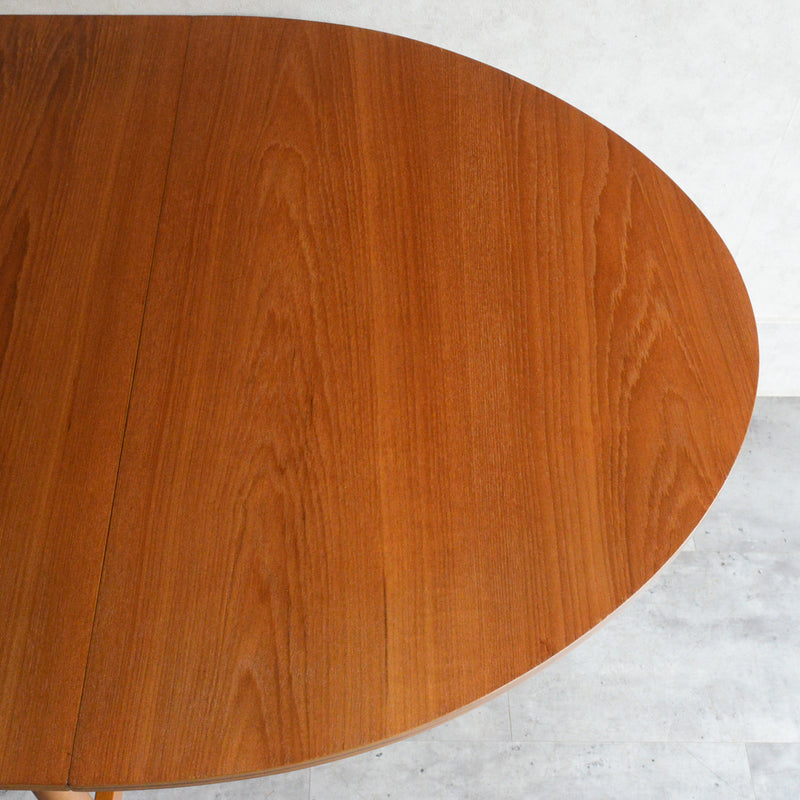 ミッドセンチュリー　ゲートレッグダイニングテーブル  (オーバル）