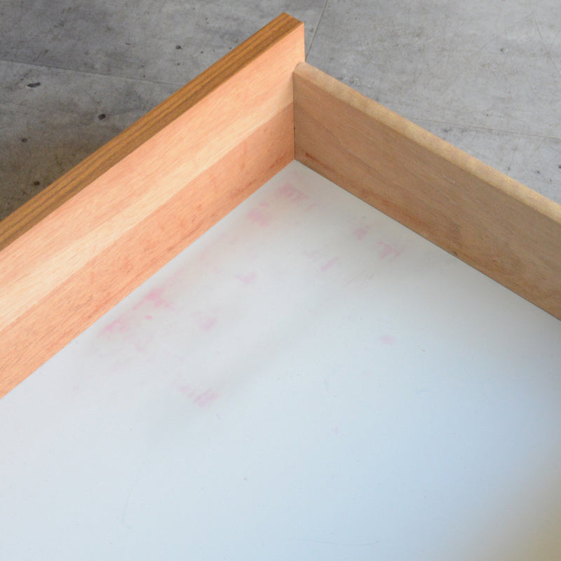 デンマーク ヴィンテージ  チーク２段ローチェスト