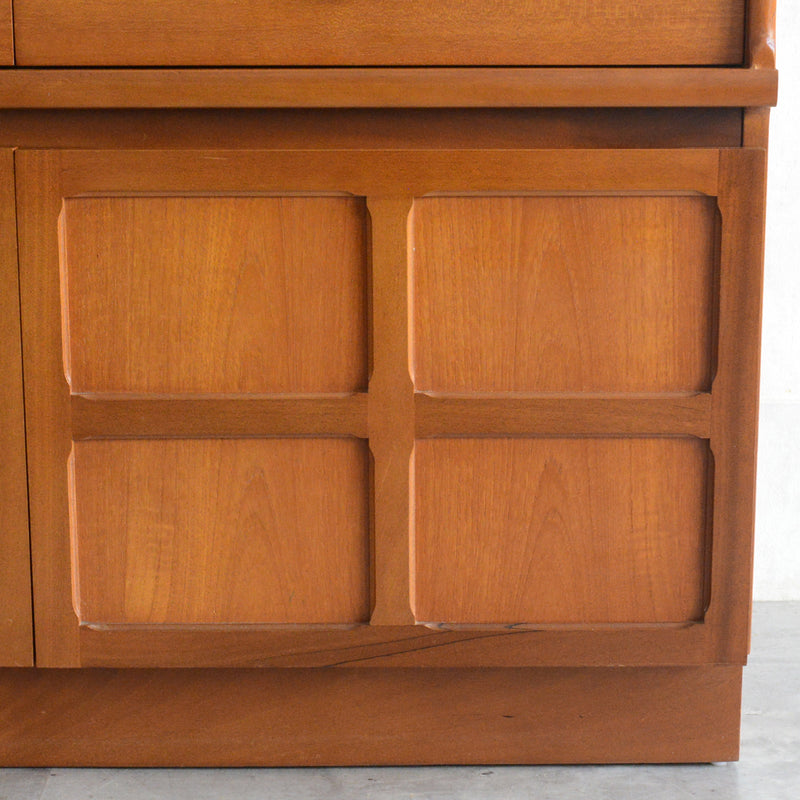 Nathan ネイサン キャビネット/レコードキャビネット 56(天板剥離再塗装済）