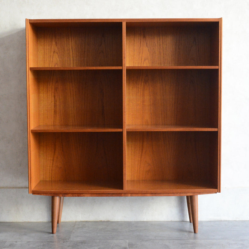 デンマーク ヴィンテージ チーク 3段ブックシェルフ 5-58