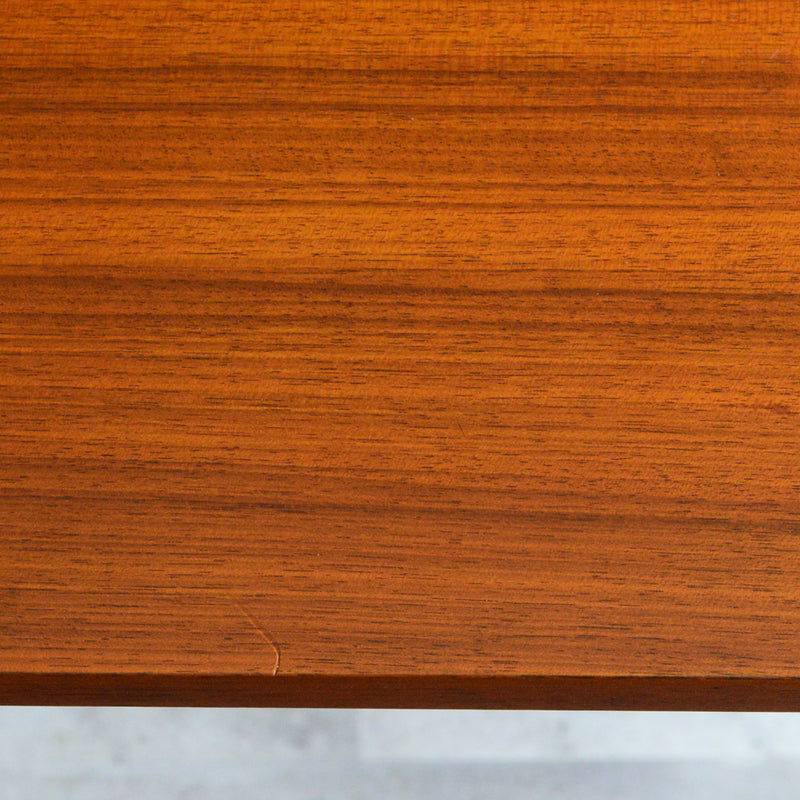 Beautility ドロップリーフ テーブル03（レクタングル/天板剥離再塗装済）