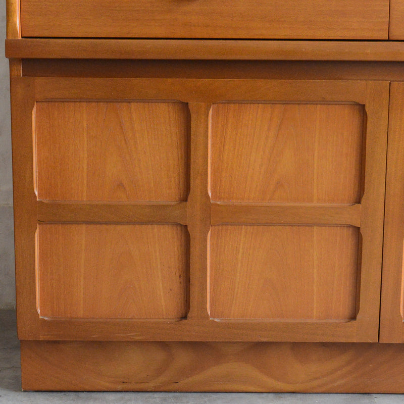 Nathan ネイサン キャビネット/レコードキャビネット 56(天板剥離再塗装済）