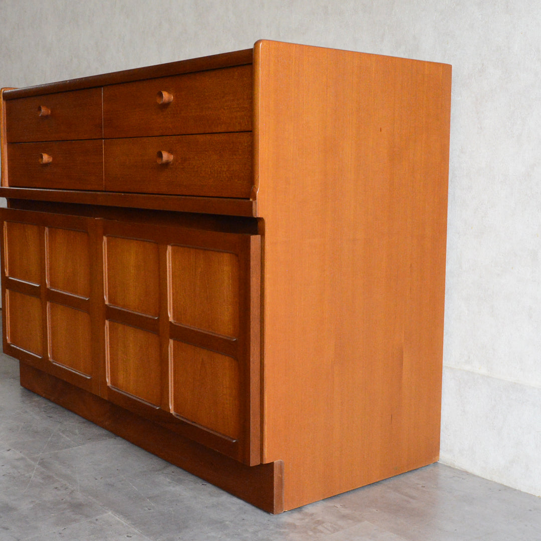 Nathan ネイサン キャビネット/レコードキャビネット 56(天板剥離再塗装済）