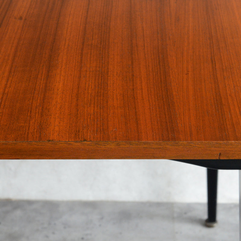 Beautility ドロップリーフ テーブル03（レクタングル/天板剥離再塗装済）