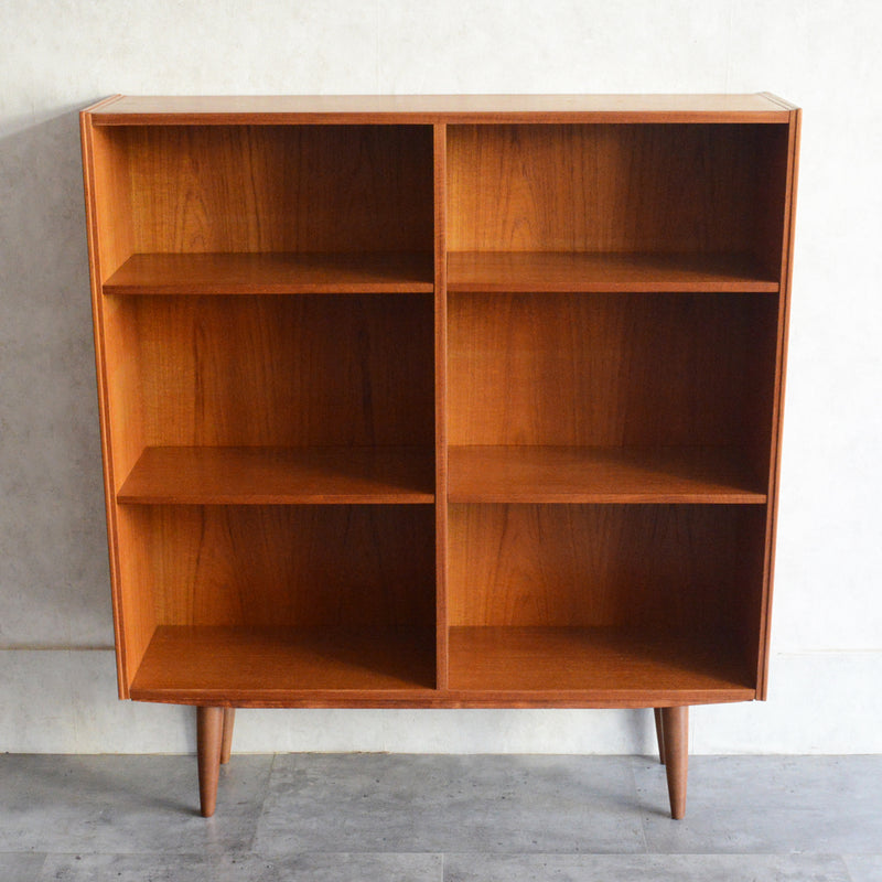 デンマーク ヴィンテージ チーク 3段ブックシェルフ 5-58