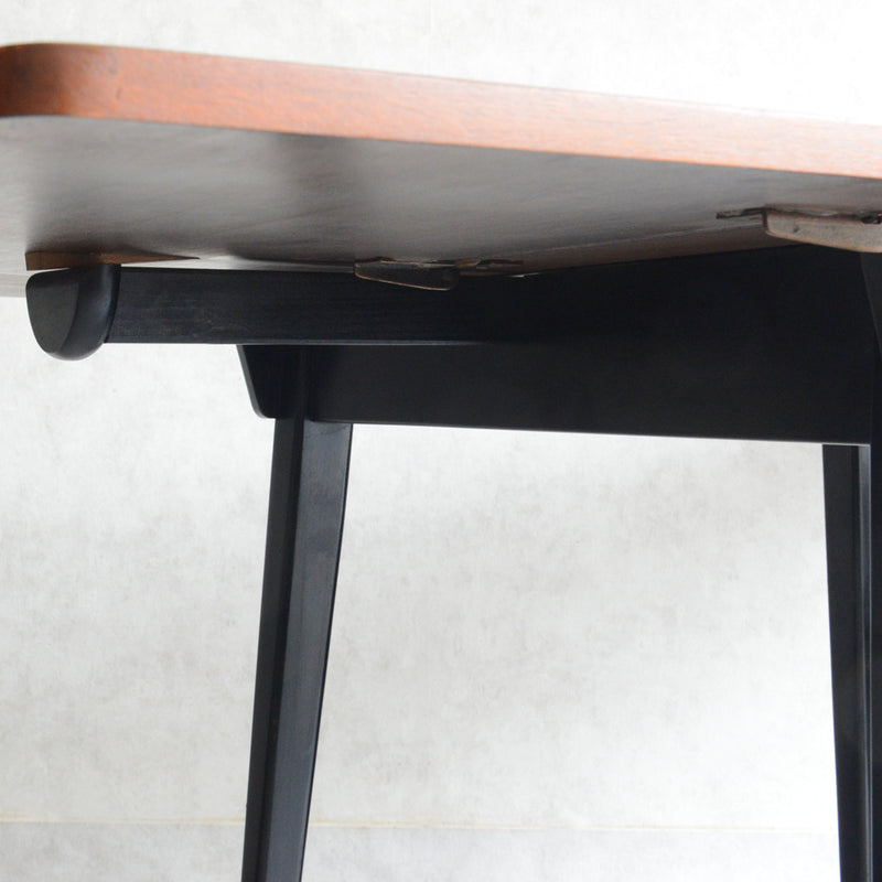 Beautility ドロップリーフ テーブル03（レクタングル/天板剥離再塗装済）