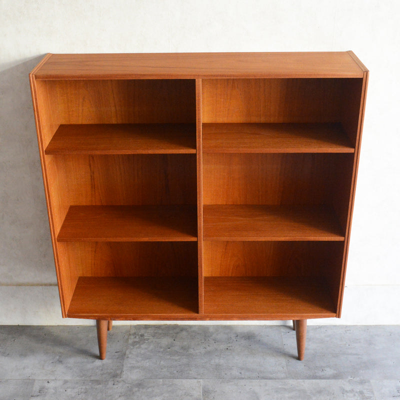 デンマーク ヴィンテージ チーク 3段ブックシェルフ 5-58